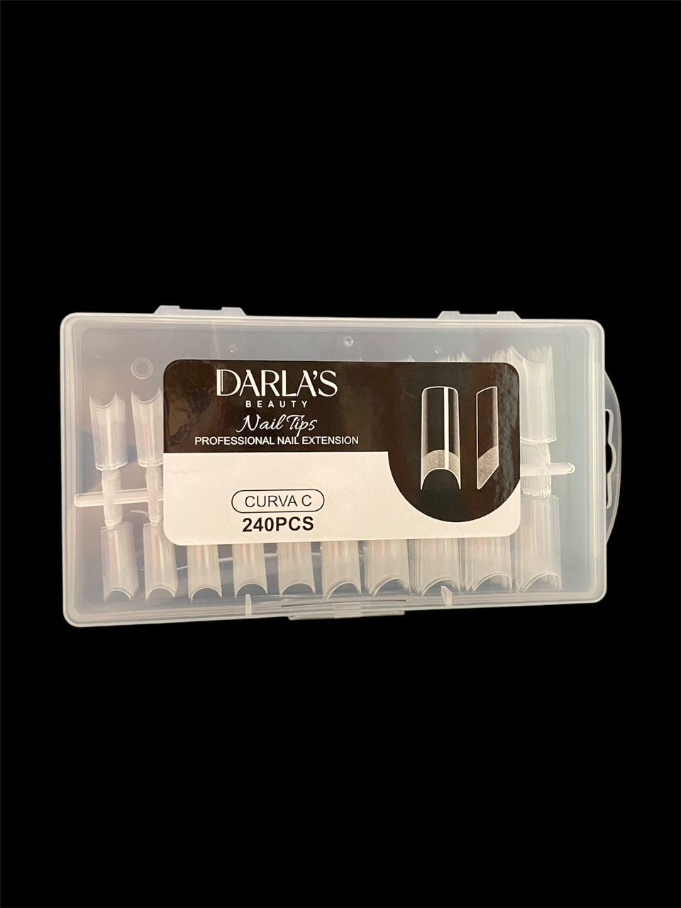 Caja de uñas Curva C