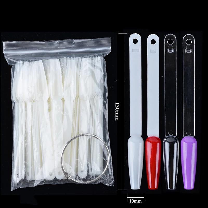 Mostrarios para uñas modelo Coffin y Curva C