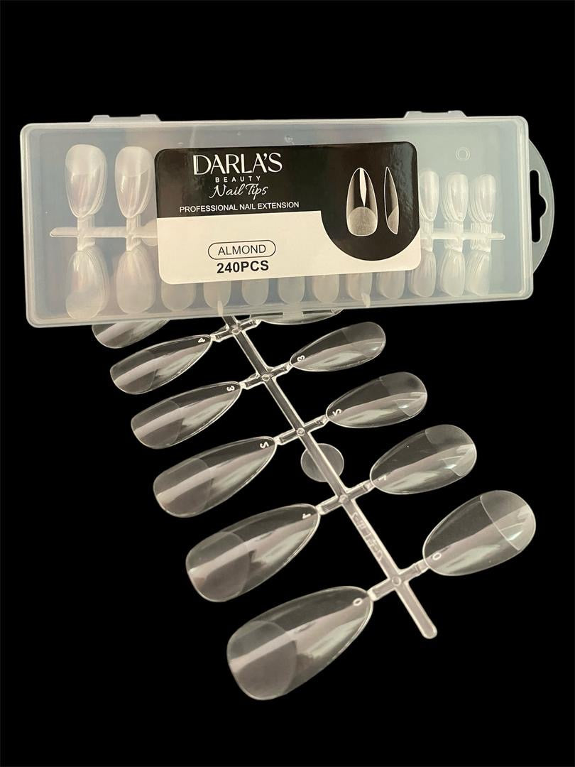 Caja de uñas jelly Almond