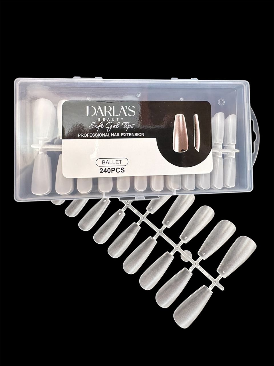 Caja de uñas jelly ballet rusa