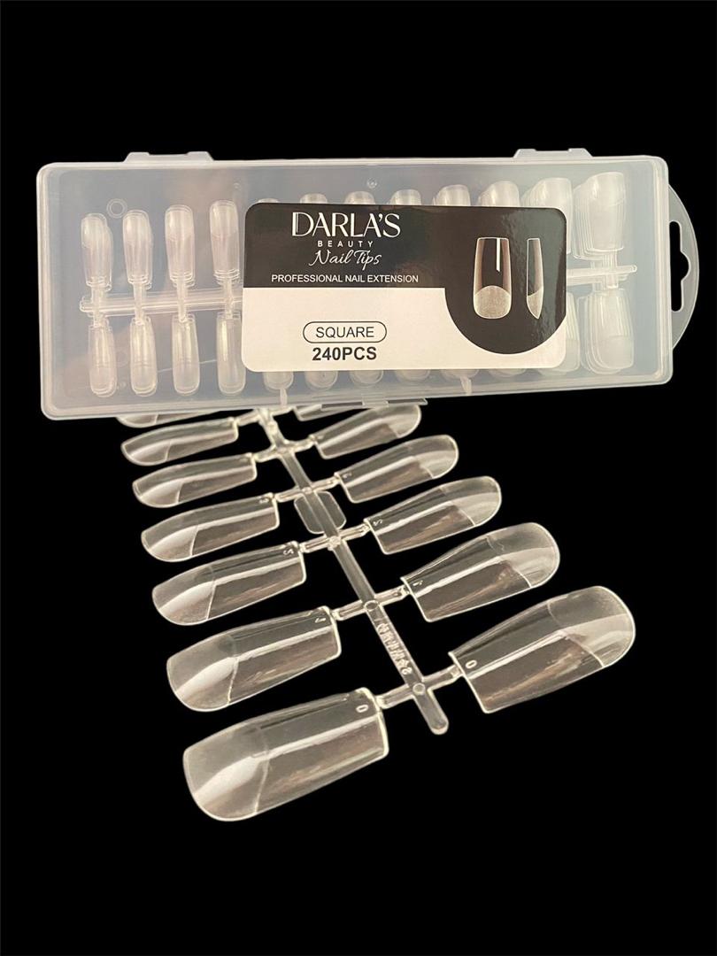 Caja de uñas jelly Square