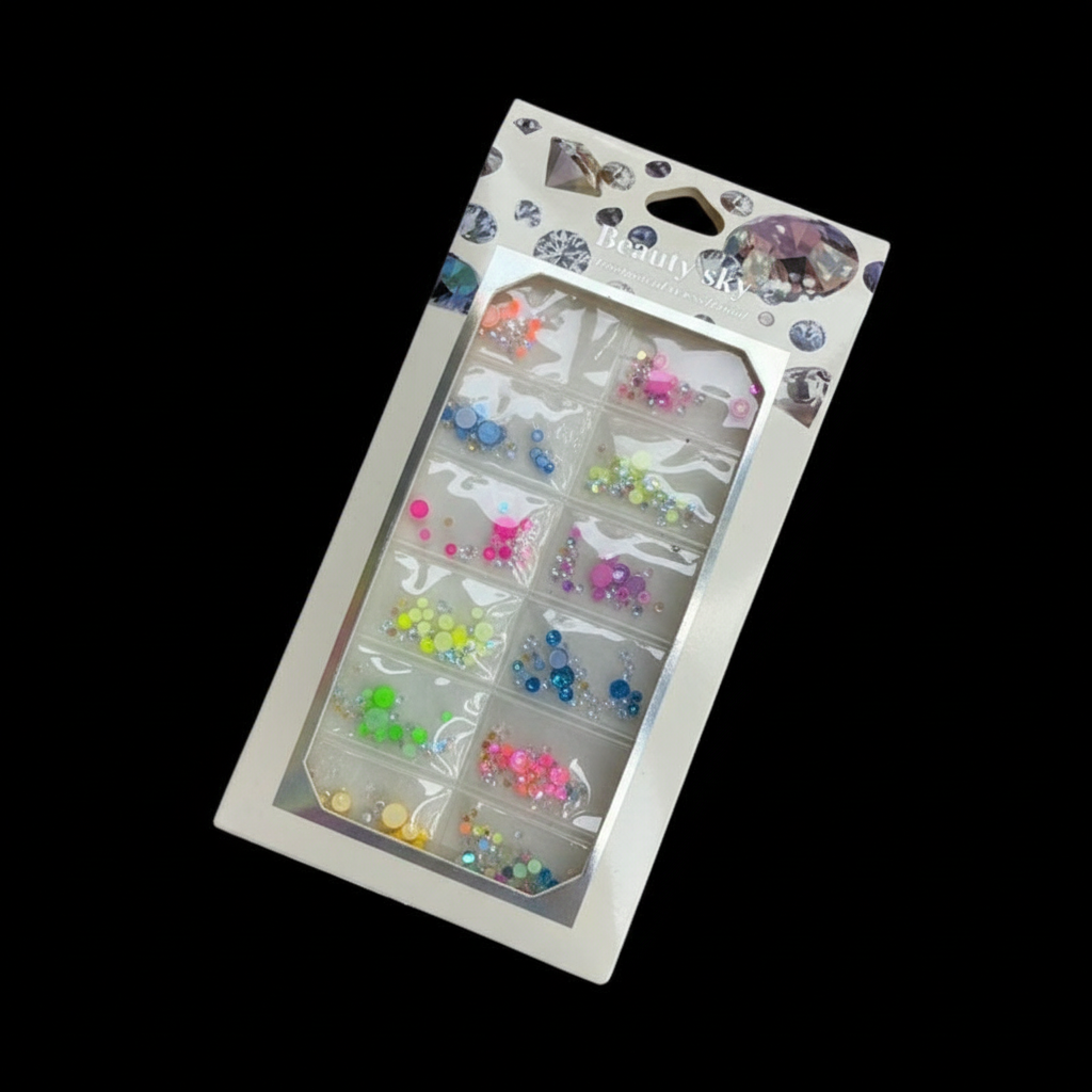 Blister de cristal swarosky neón