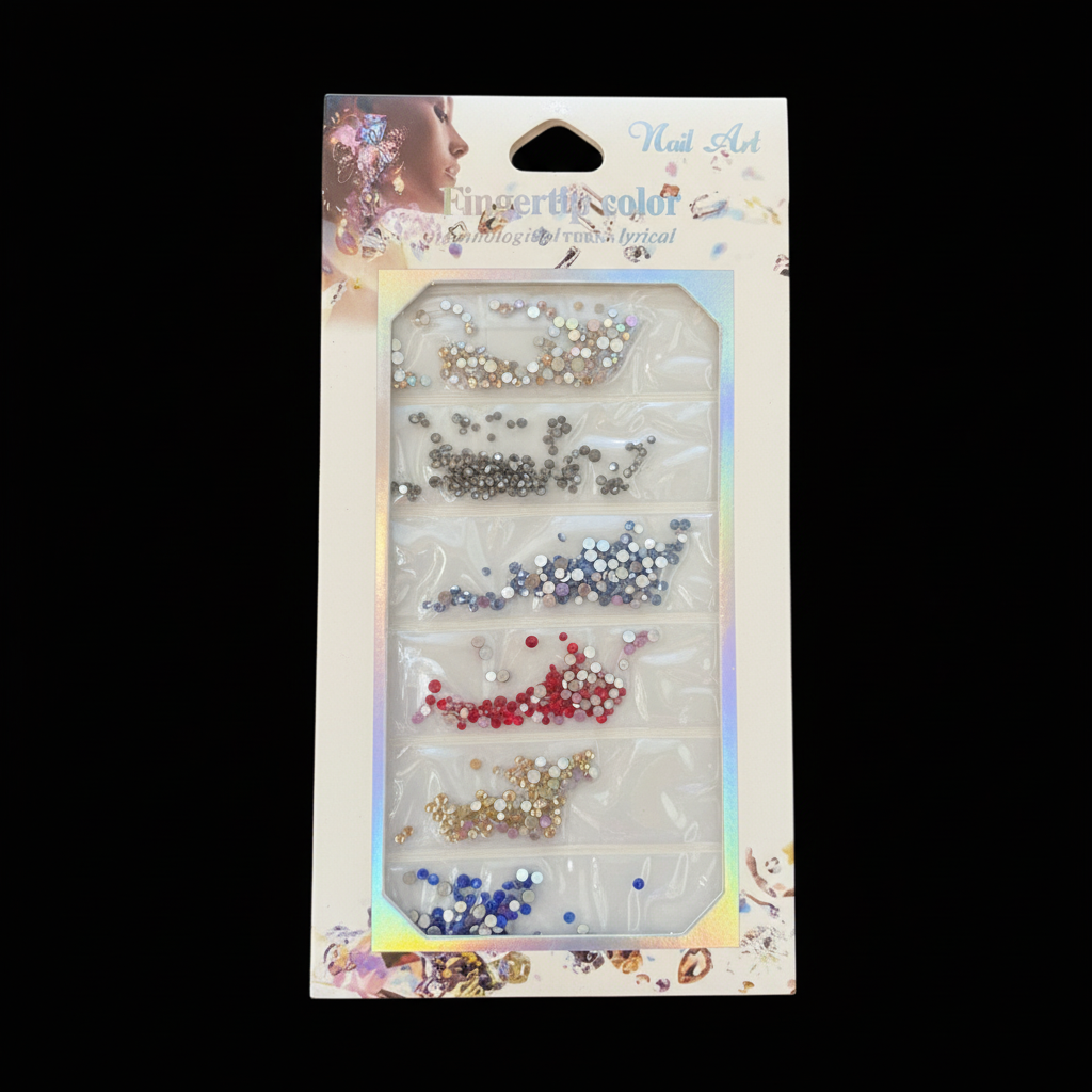 Blister de cristal swarosky de colores