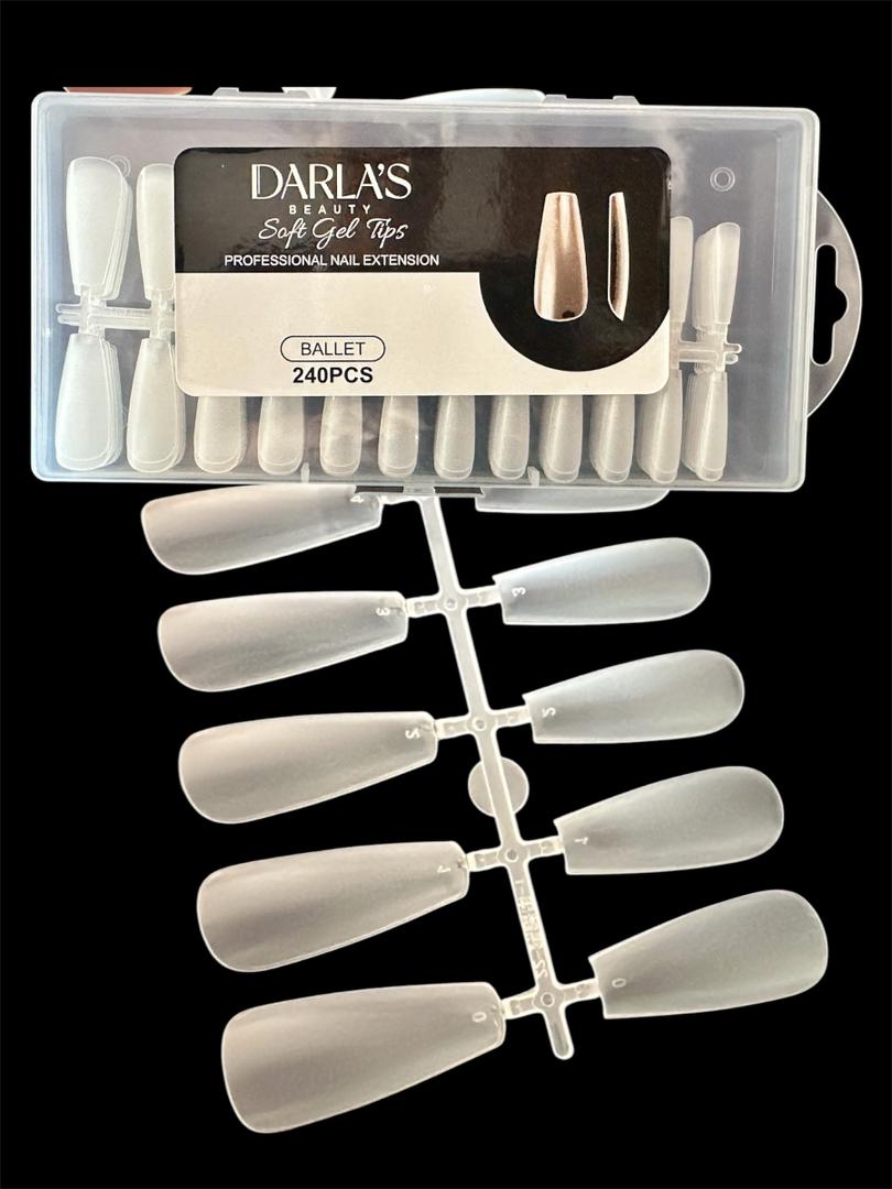 Caja de uñas Jelly Ballet Coffin Rusa