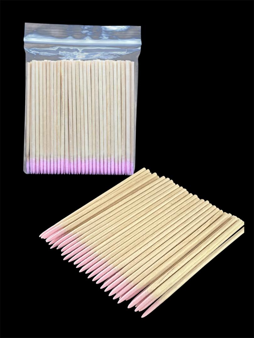 Palito con algodón
