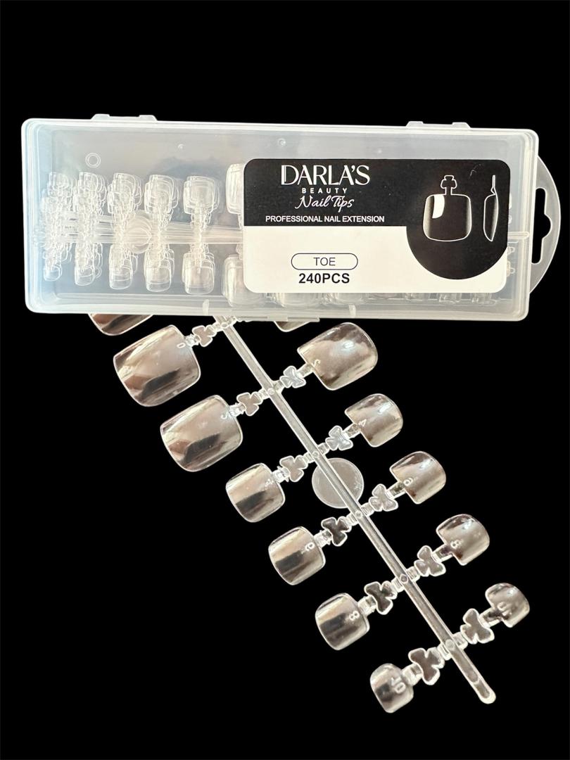 Caja de uñas jelly para pie