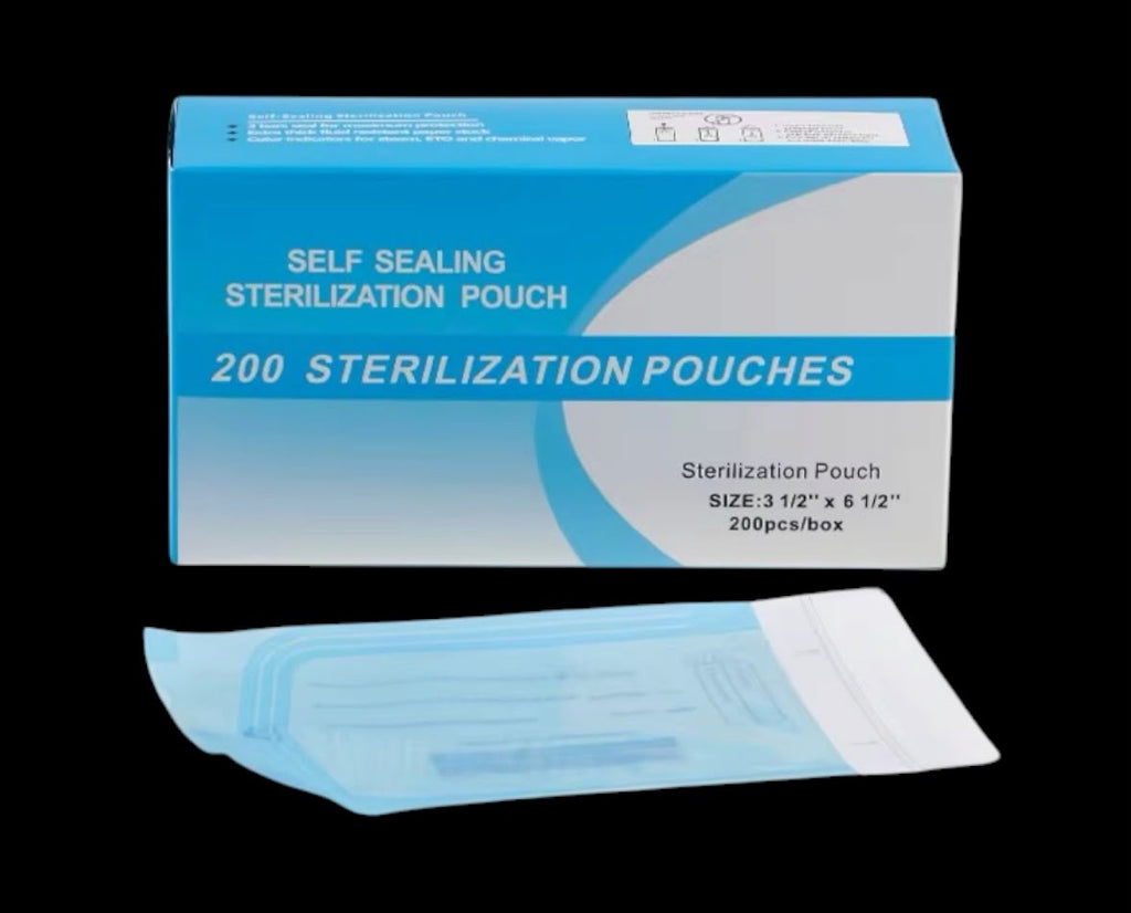 Bolsas para esterilización de implementos de manicure