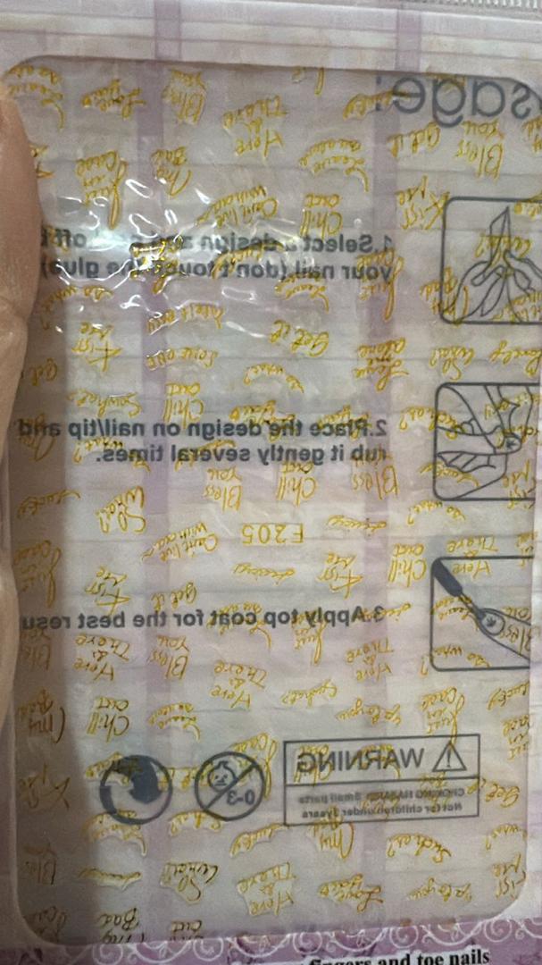 Stickers para uñas