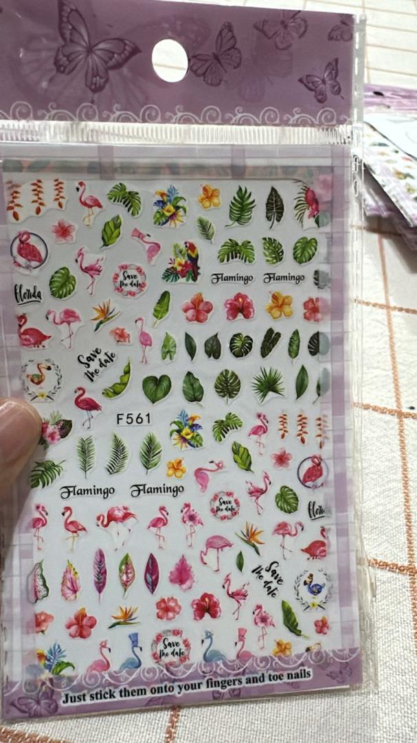 Stickers para uñas