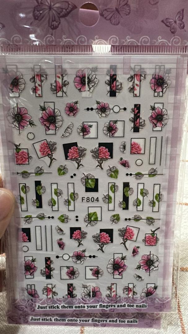 Stickers para uñas