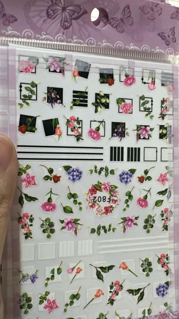 Stickers para uñas