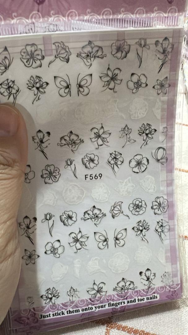 Stickers para uñas