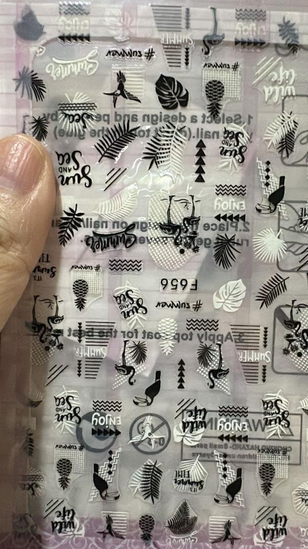 Stickers para uñas