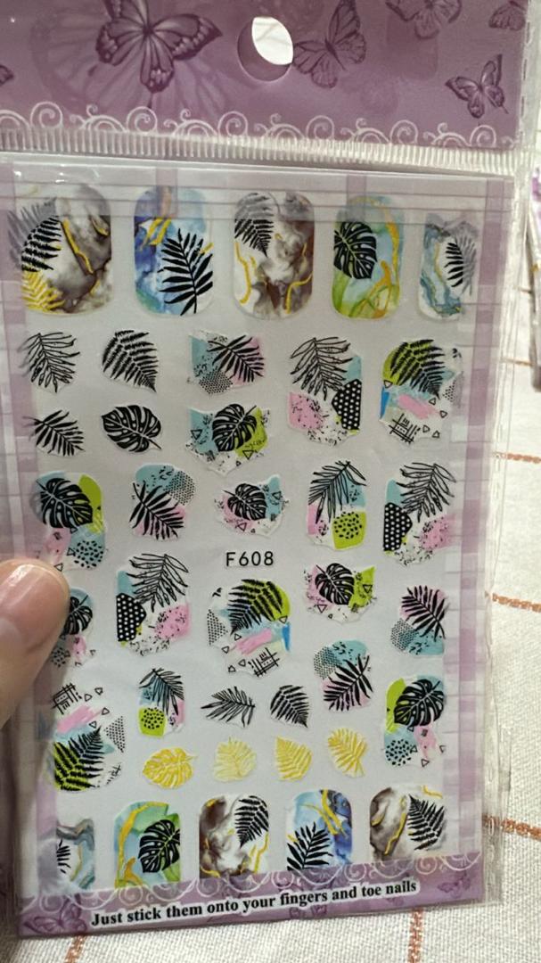 Stickers para uñas