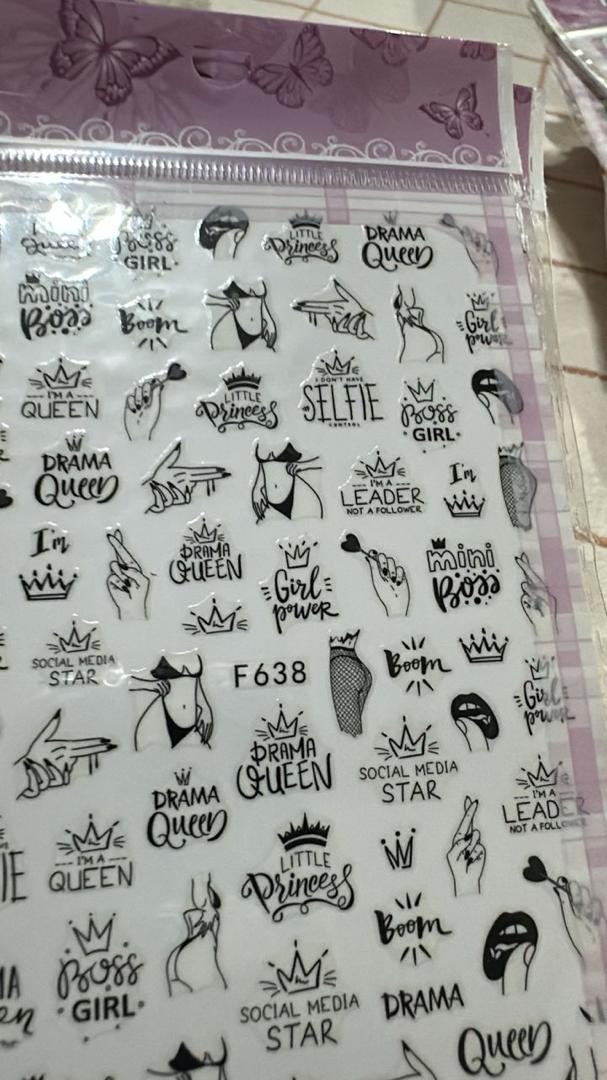 Stickers para uñas