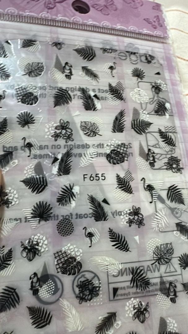 Stickers para uñas