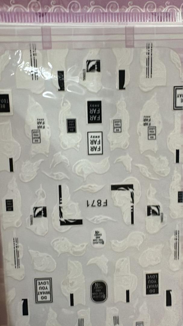 Stickers para uñas