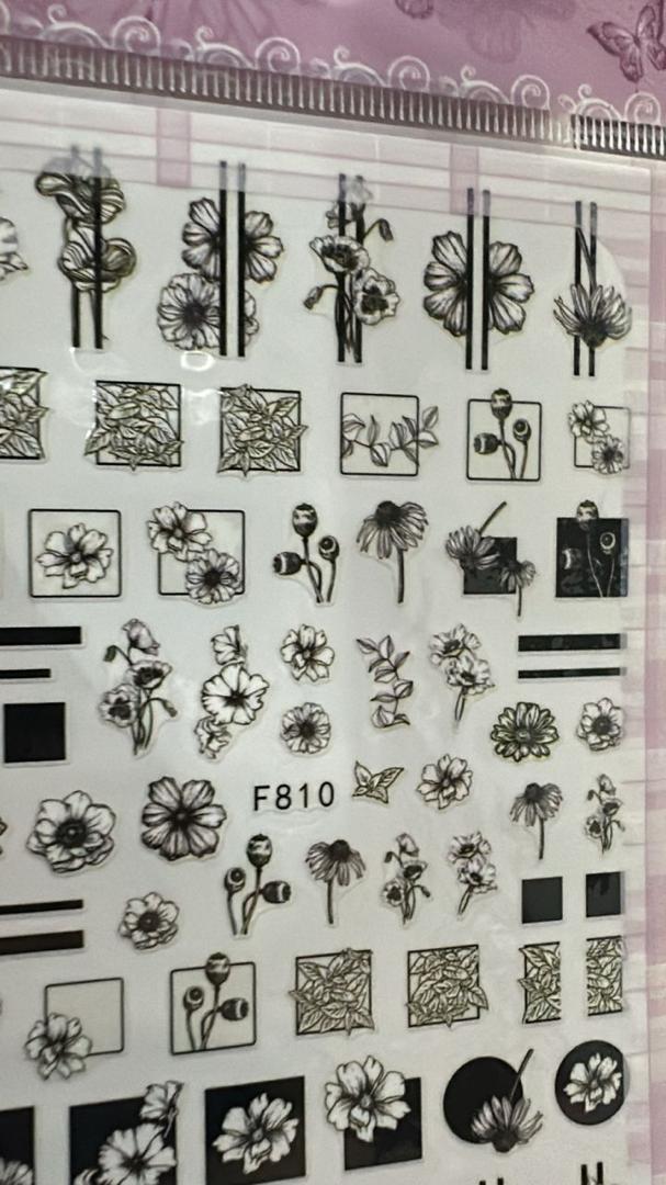 Stickers para uñas
