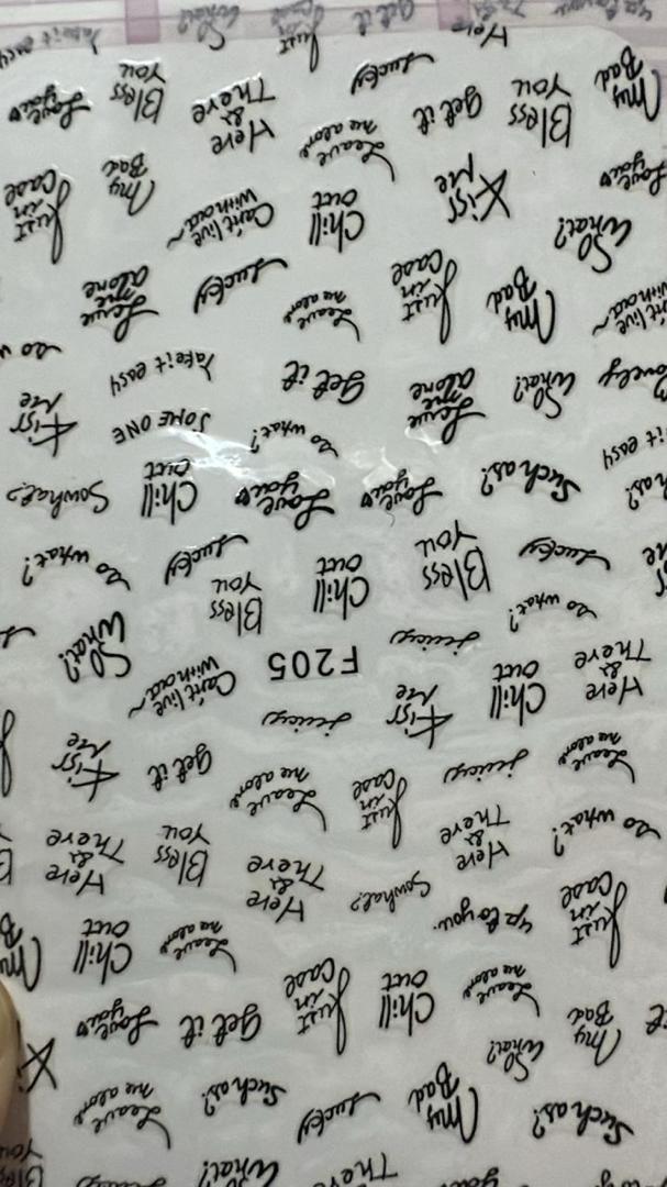 Stickers para uñas